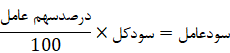 درصد سود